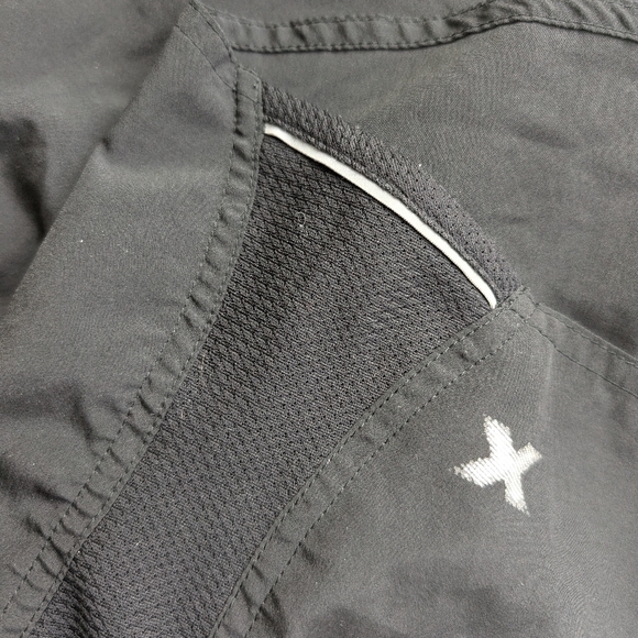 RUNNING Athletic Shorts Zip Pocket Black Built-In Breathable Lined - Picture 7 of 10